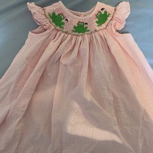 Castle and Crowns Smocked Dress